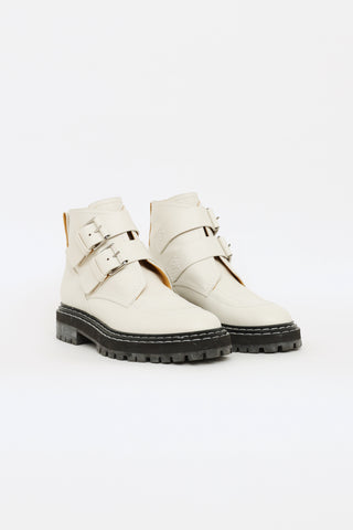 Proenza Schouler White Combat Boot