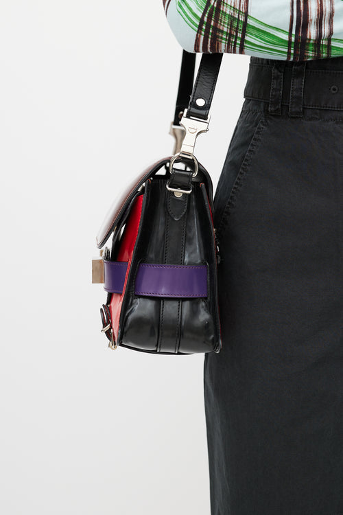 Proenza Schouler Multicolour Leather PS11 Shoulder Bag