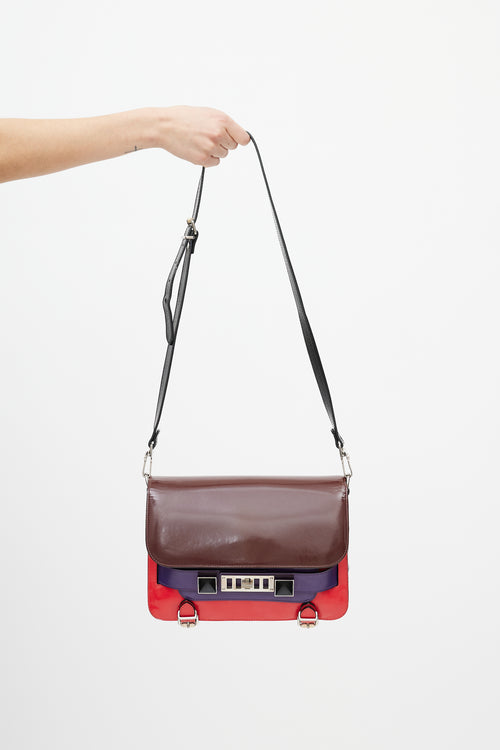 Proenza Schouler Multicolour Leather PS11 Shoulder Bag