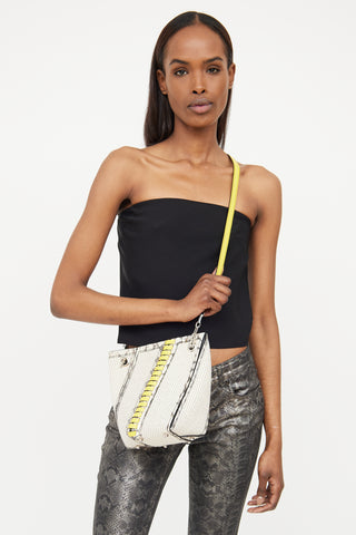 Proenza Schouler Cream 
Yellow Canvas Bucket Bag