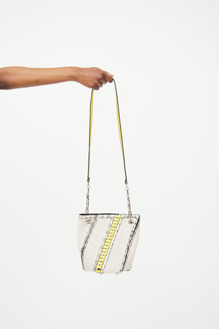 Proenza Schouler Cream 
Yellow Canvas Bucket Bag