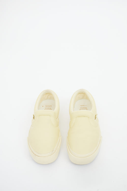 Proenza Schouler Yellow Reissue 43 Puffy Slip On Sneaker