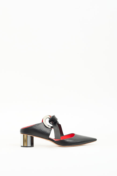 Proenza Schouler Black Leather D
Orsay Mule