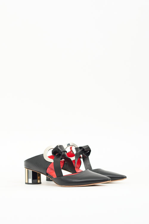 Proenza Schouler Black Leather D
Orsay Mule