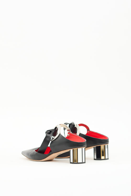 Proenza Schouler Black Leather D
Orsay Mule