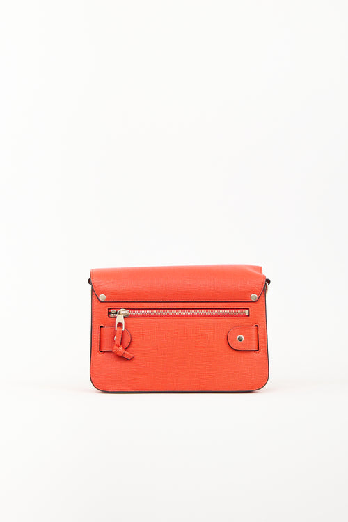 Proenza Schouler Orange Leather PS11 Mini Classic Bag