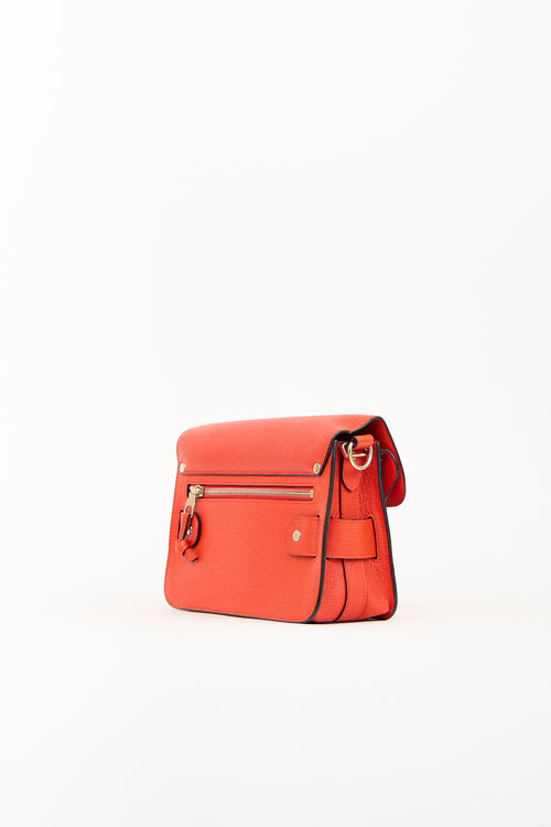 Proenza Schouler Orange Leather PS11 Mini Classic Bag