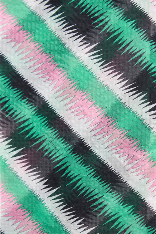 Emilio Pucci Zigzag Scarf