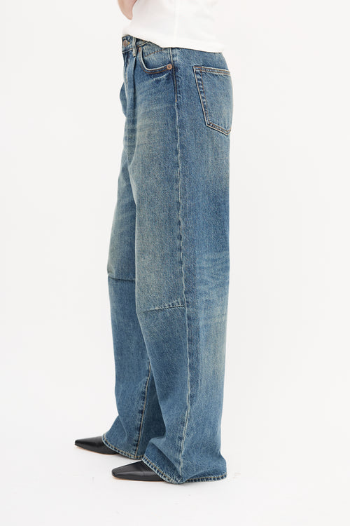 R13 Medium Wash Dawson Wayne Jeans