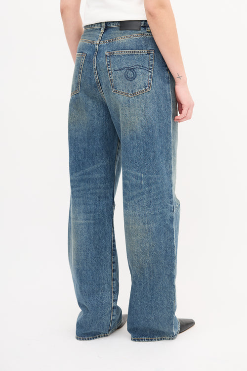 R13 Medium Wash Dawson Wayne Jeans