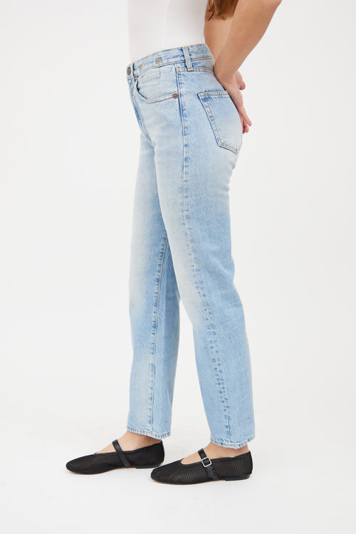 R19 Light Wash Courtney Slim Jeans