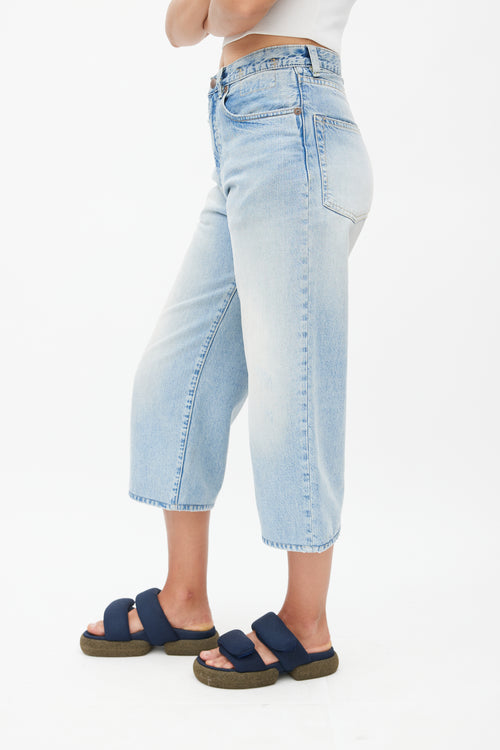 R13 Light Wash Ankled D
Arcy Jeans