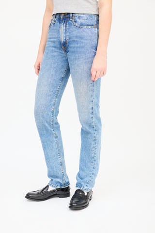 R13 Medium Wash Benji Axl Slim Jeans