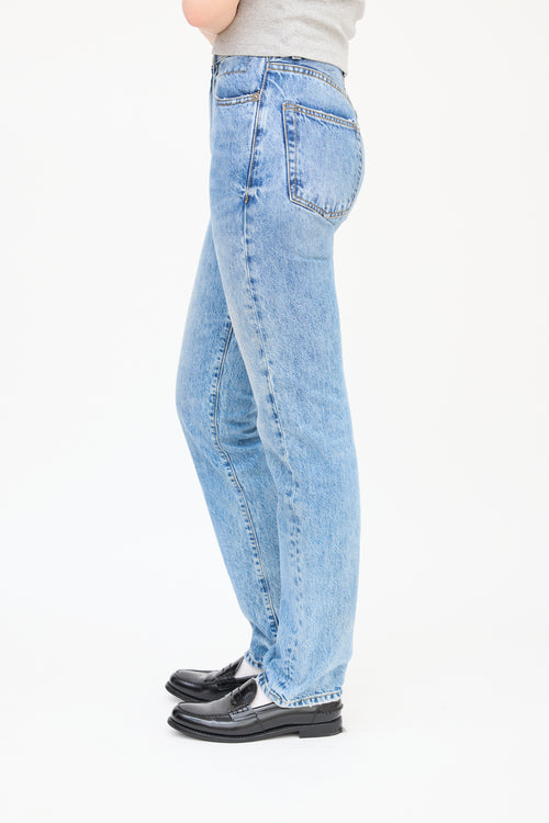 R13 Medium Wash Benji Axl Slim Jeans