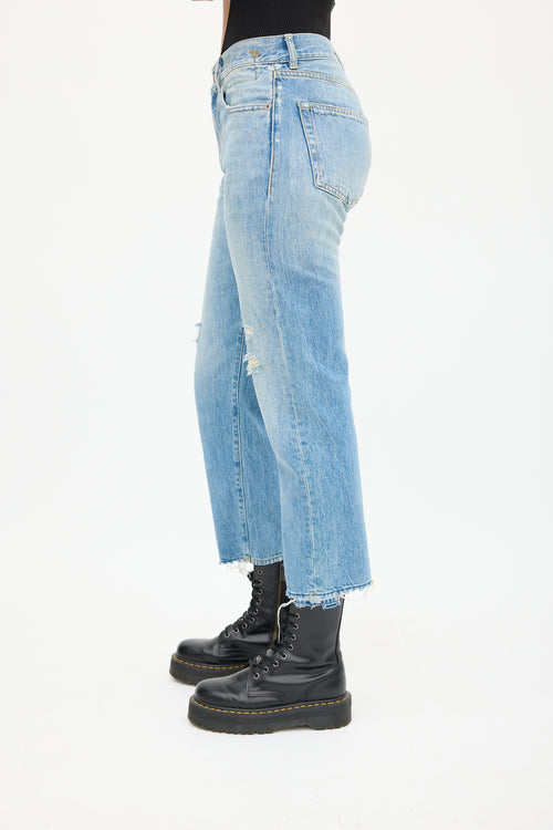 R13 Light Wash Holly Boyfriend Jeans