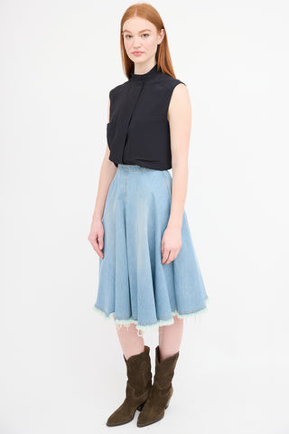 Rachel Comey Raw Hem Skirt