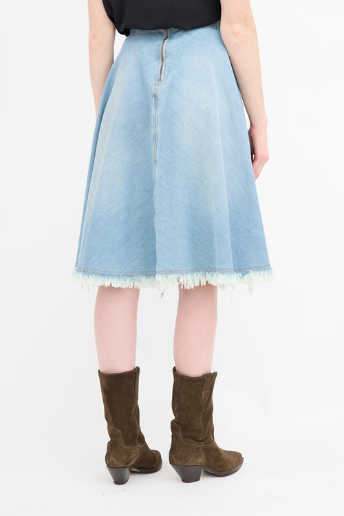 Rachel Comey Raw Hem Skirt