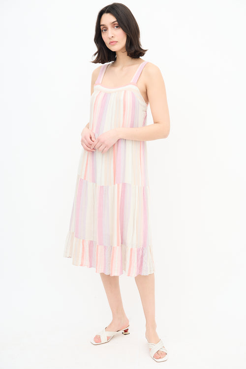 Rails Striped Amaya Midi Dress