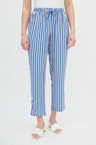 Raquel Allegra Silk Drawstring Trouser