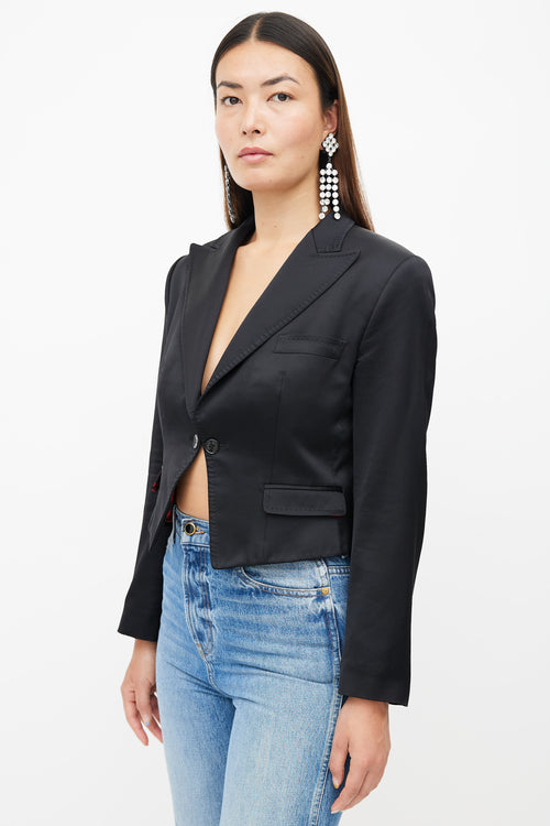 Dolce-_-Gabbana-Black-Cropped-Blazer