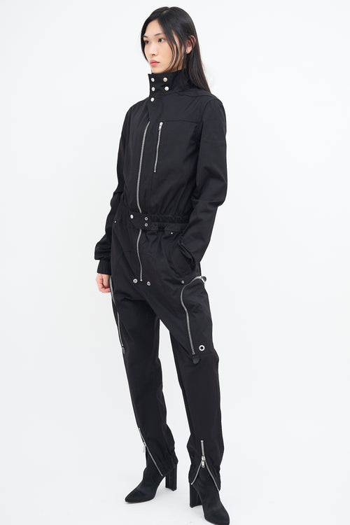 Rick Owens SS 2023 Black Bauhaus Larry Jumpsuit