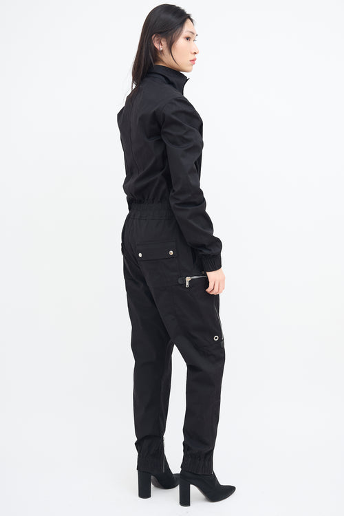 Rick Owens SS 2023 Black Bauhaus Larry Jumpsuit