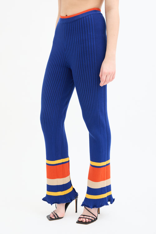 Rabanne Blue 
Multi Knit Lounge Pant