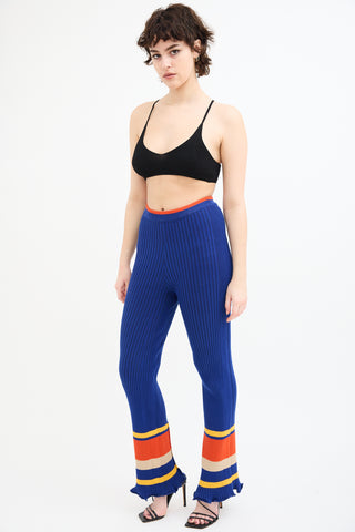 Rabanne Blue 
Multi Knit Lounge Pant