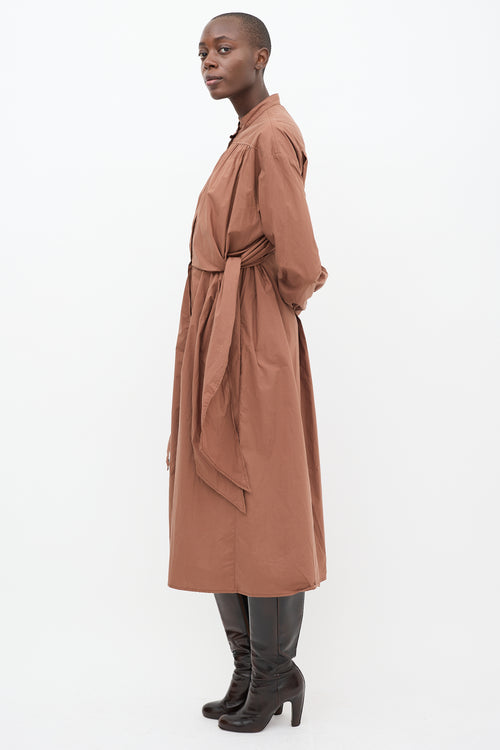 Rachel Comey Brown Elan Shirt Dress