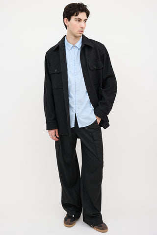 Raey Wool Shirt Jacket