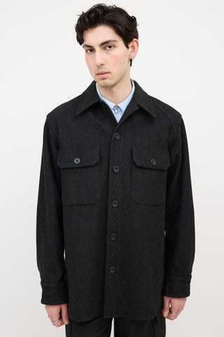 Raey Wool Shirt Jacket