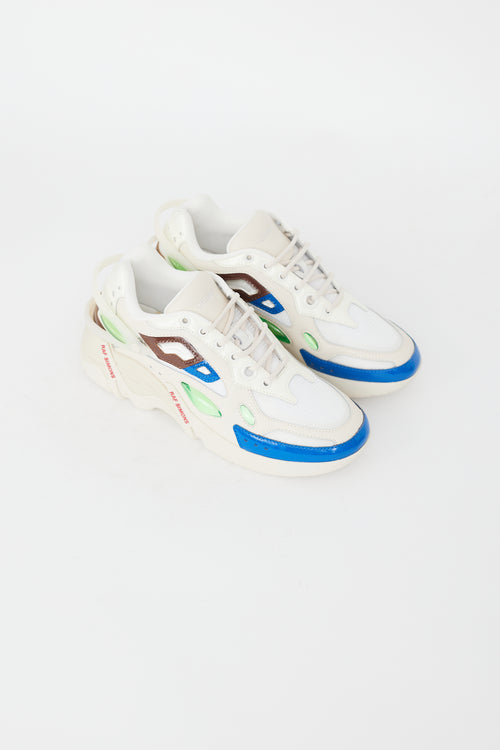 Raf Simons Cream Multi Cyclon 21 Sneaker