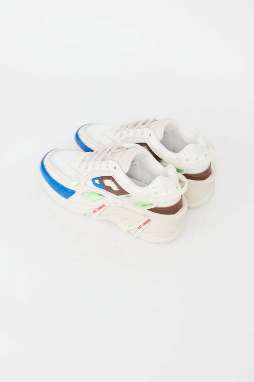 Raf Simons Cream Multi Cyclon 21 Sneaker