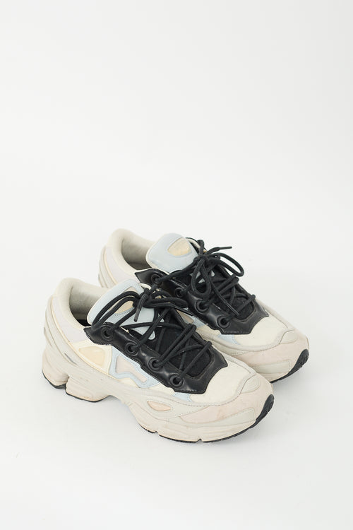 Raf Simons X Adidas Cream 
Black Ozweego III Sneaker