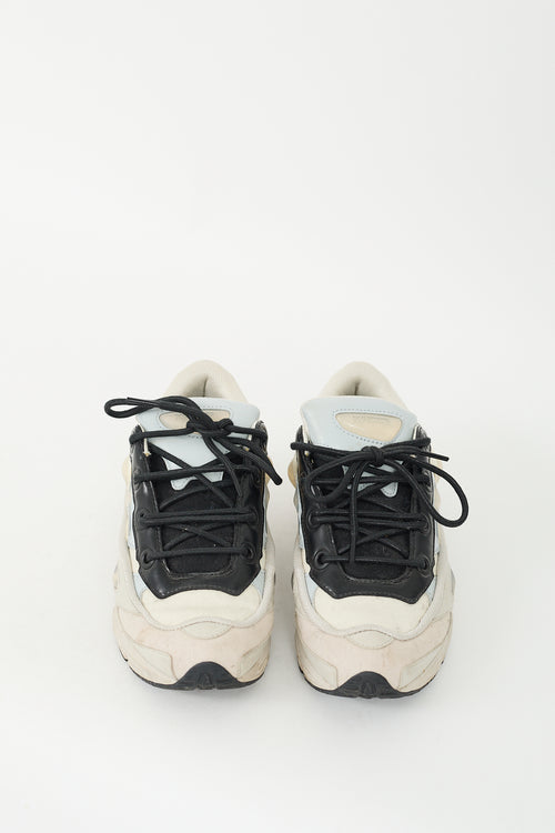 Raf Simons X Adidas Cream 
Black Ozweego III Sneaker