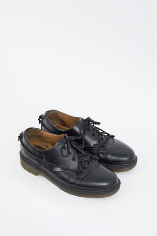 Raf Simons X Dr. Martens Black Leather 1461 Ring Derby