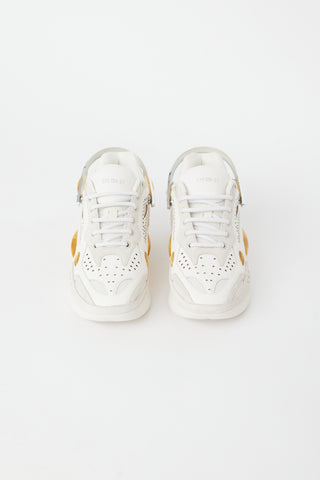 Raf Simons White 
Multi Cylon-21 Sneaker