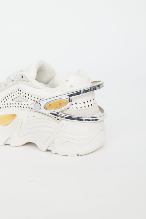 Raf Simons White 
Multi Cylon-21 Sneaker