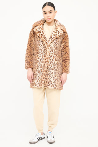 Rag 
Bone Fuzzy Printed Jacket