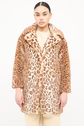 Rag 
Bone Fuzzy Printed Jacket