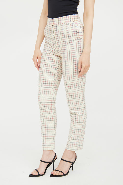 White 
Multi Check Wool Blend Suit Rag 
Bone