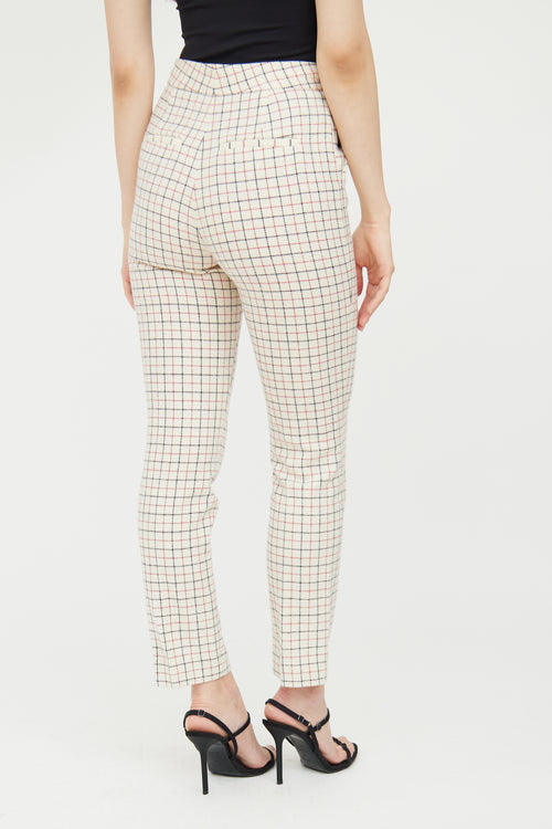 White 
Multi Check Wool Blend Suit Rag 
Bone