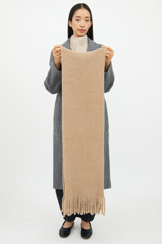 Rag 
Bone Brown Wool Scarf