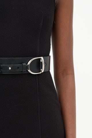 Ralph Lauren Leather Double Buckle Belt