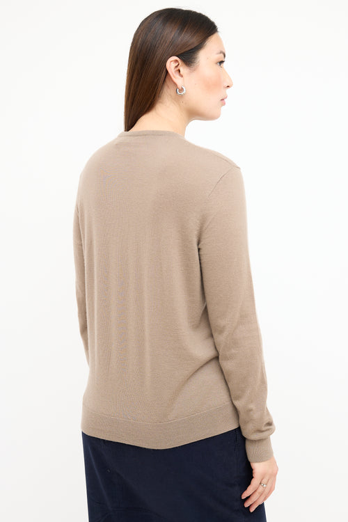 Ralph Lauren Beige Cashmere  Sweater