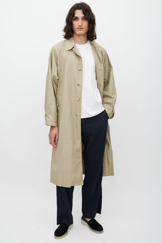 Ralph Lauren Polo Beige Cotton Trench Coat