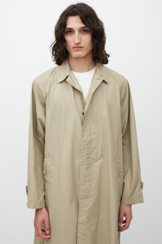 Ralph Lauren Polo Beige Cotton Trench Coat