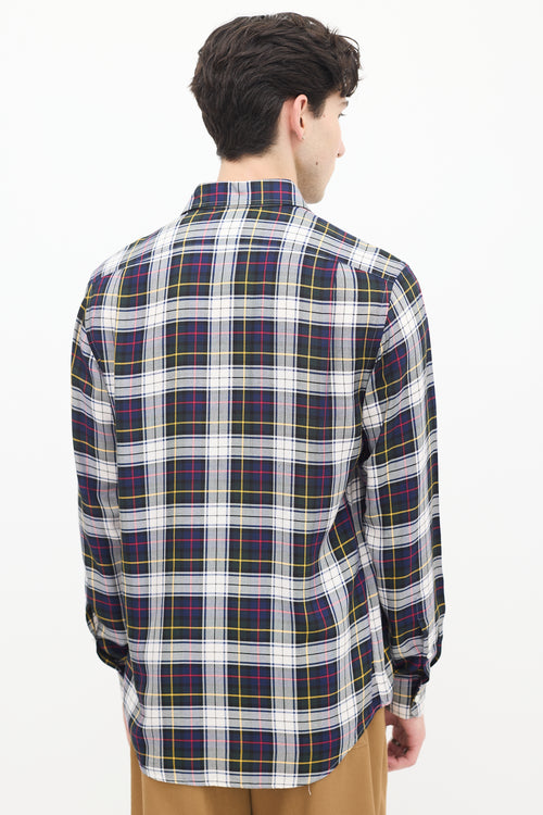 Ralph Lauren Purple Label Multicolour Plaid Shirt