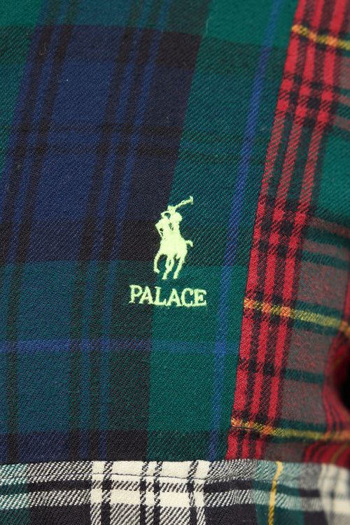 Ralph Lauren X Palace BD Pieced Flannel Shirt