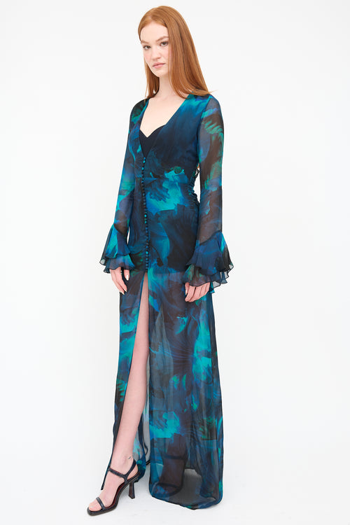 Rat 
Boa Blue 
Green Fiorella Dress